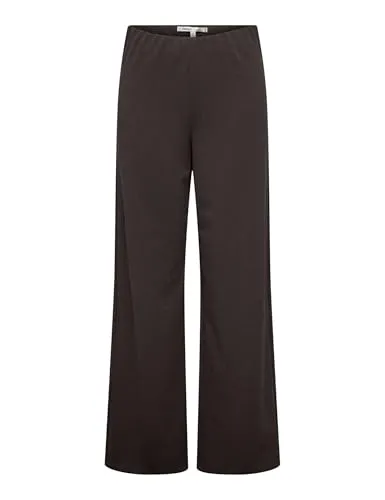 ONLY Onlbremen Pantalone Donna marrone gamba larga