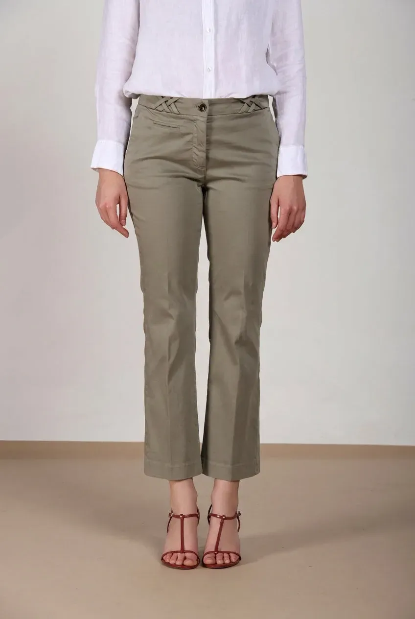 Mason's New York Trumpet chino donna salvia slim