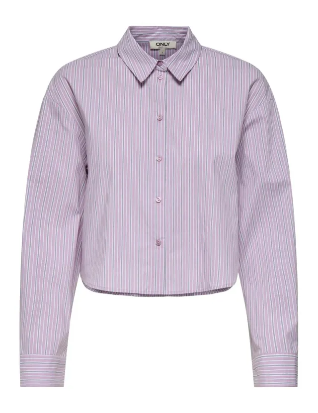 ONLY Onlsika camicia donna S maniche lunghe leggera