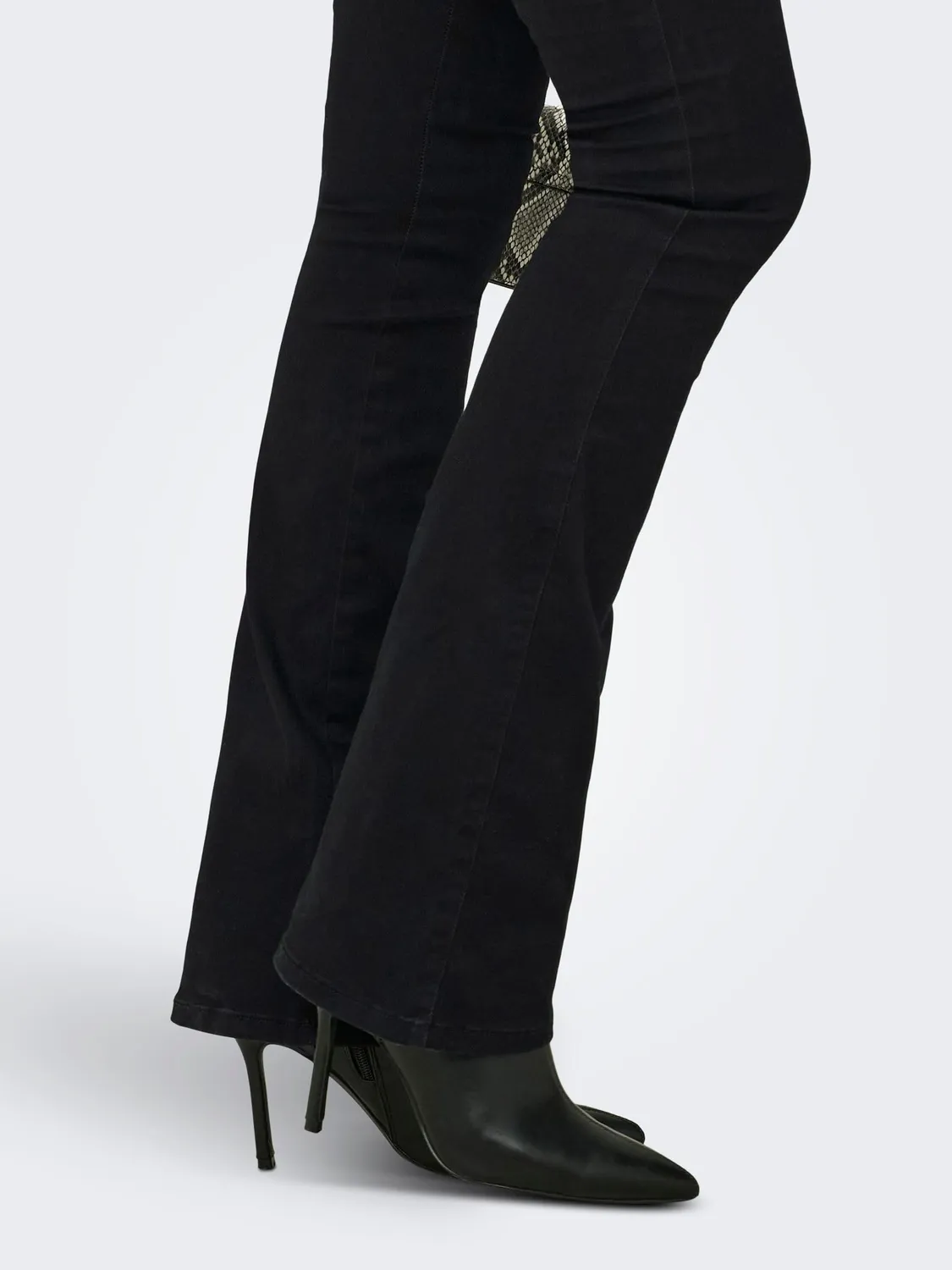 ONLY Onlroyal High Sweet Flared 600 jeans donna 29W/34L nero