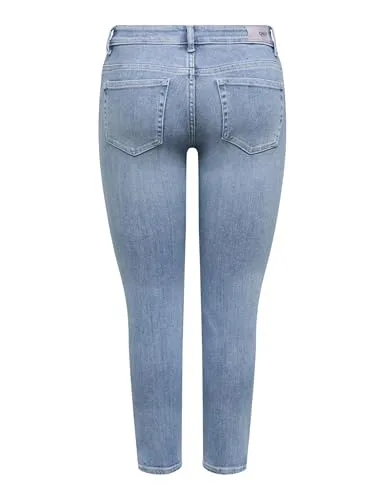 ONLY Onlcarmen Regular Slim Jeans Caviglia Sx32