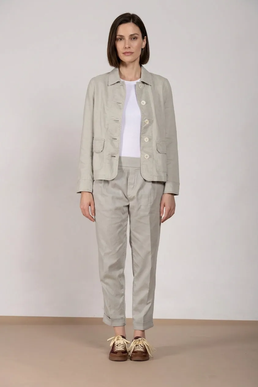 Mason's Easy Jogger pantalone chino donna celeste relaxed