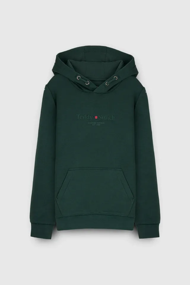 Teddy Smith S-Jim Hoody JR felpa bambino verde