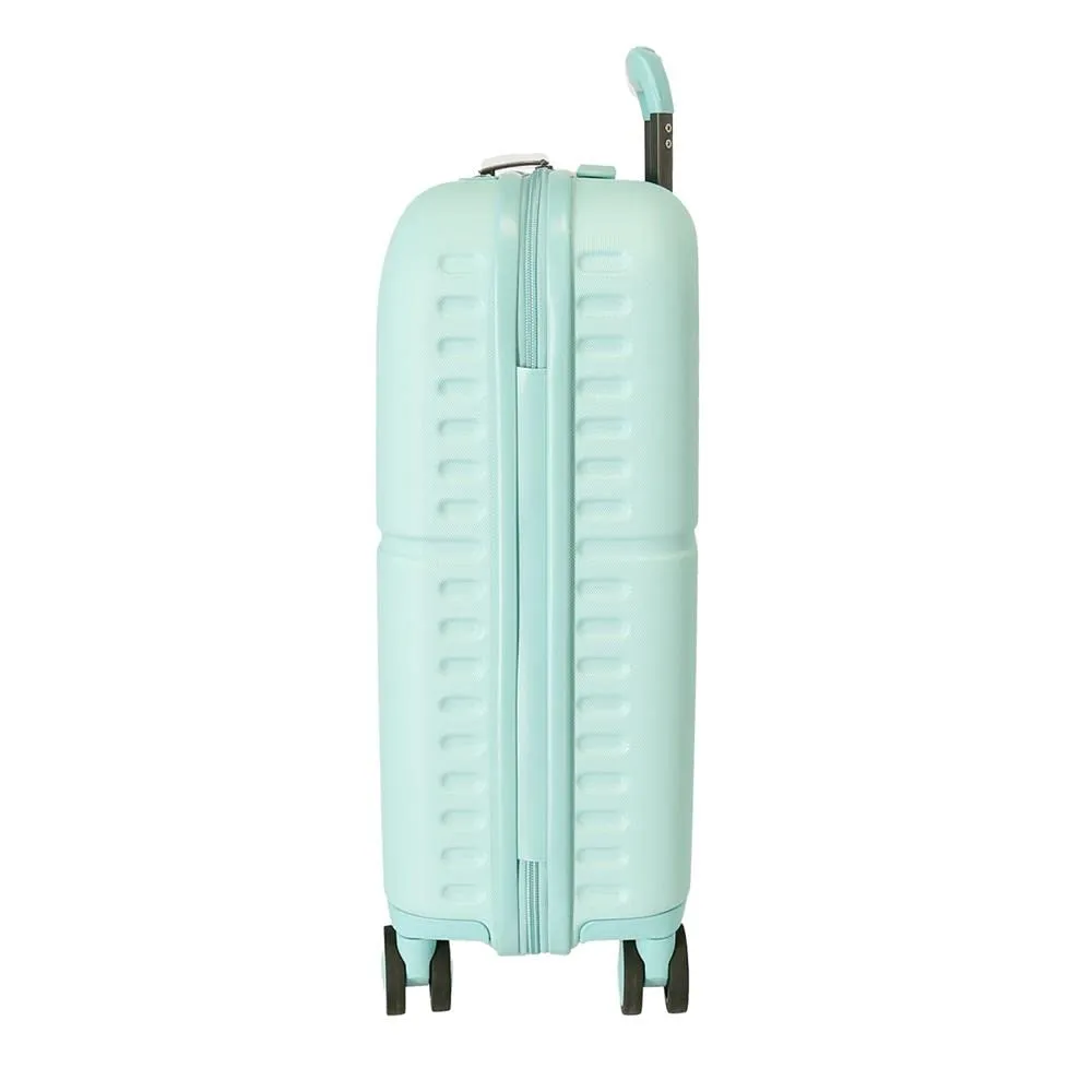 Pepe Jeans Luce Luminosa valigia mano turchese 55cm