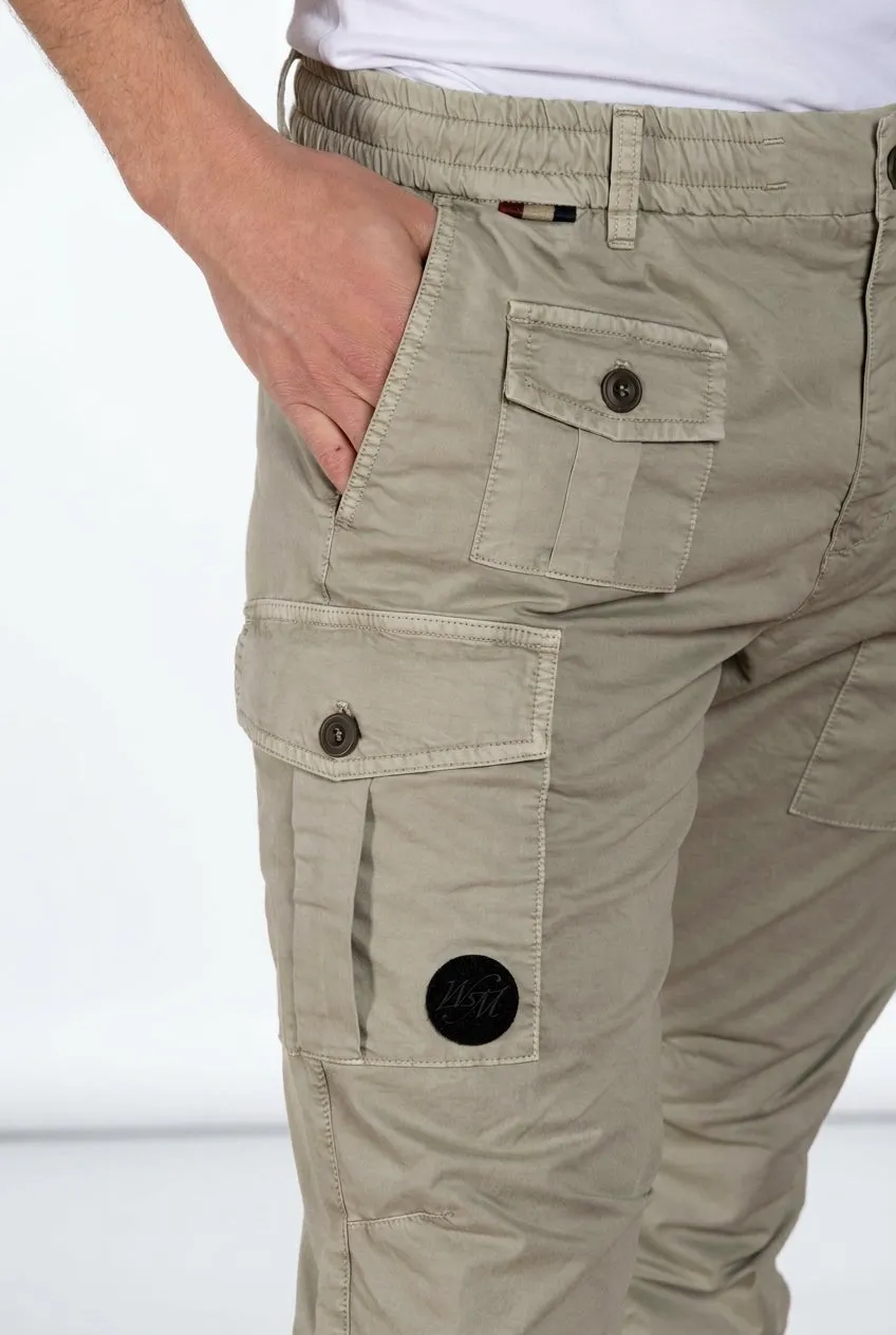 Mason's George Coolpocket cargo jogger salvia carrot