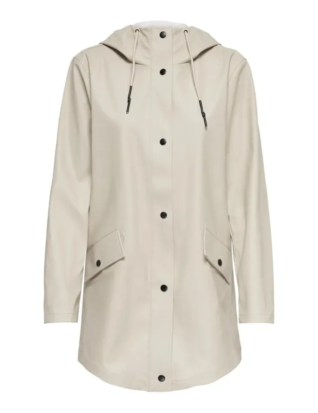 Only Onlelisa raincoat impermeabile donna leggero