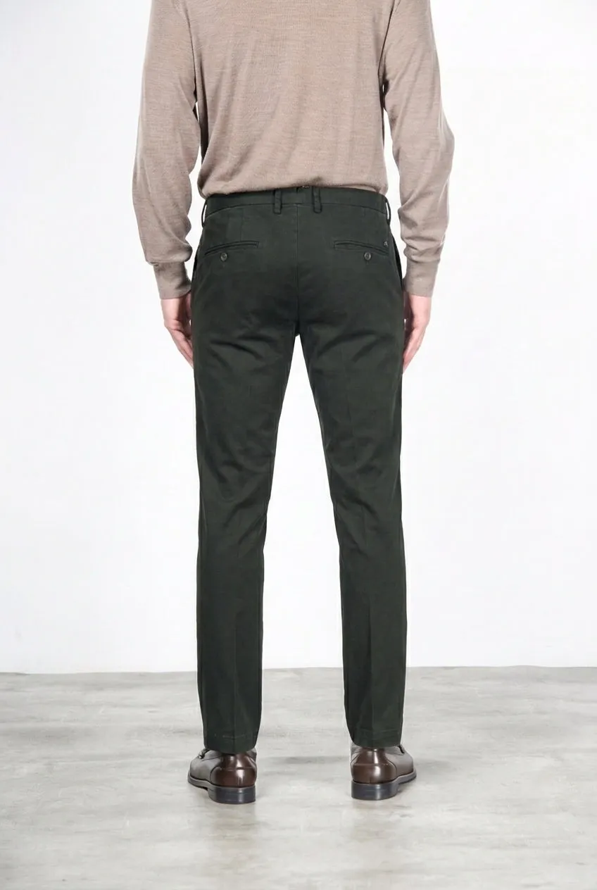 Mason’s New York chino uomo verde scuro regular
