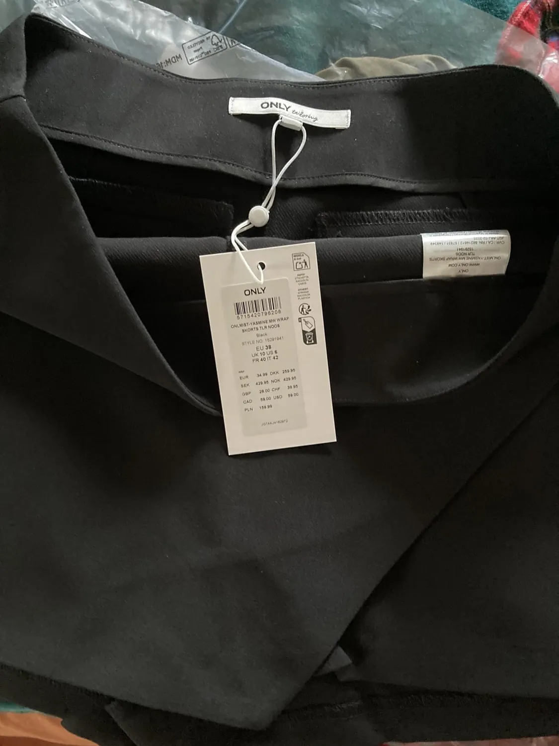 ONLY Yasmine gonna pantalone donna 36 minigonna