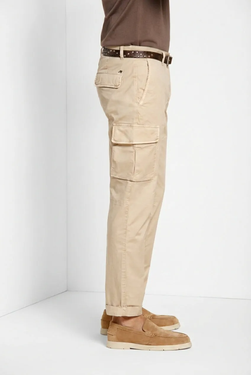 Mason's Chile Pantalone Cargo Uomo Beige Chiaro Regular