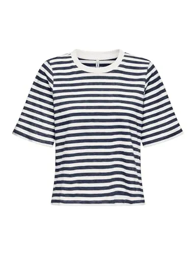 ONLY Onlcarlina Life top scollo rotondo XL manica corta