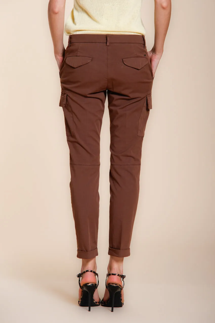 Mason's Chile City cargo donna marrone scuro slim