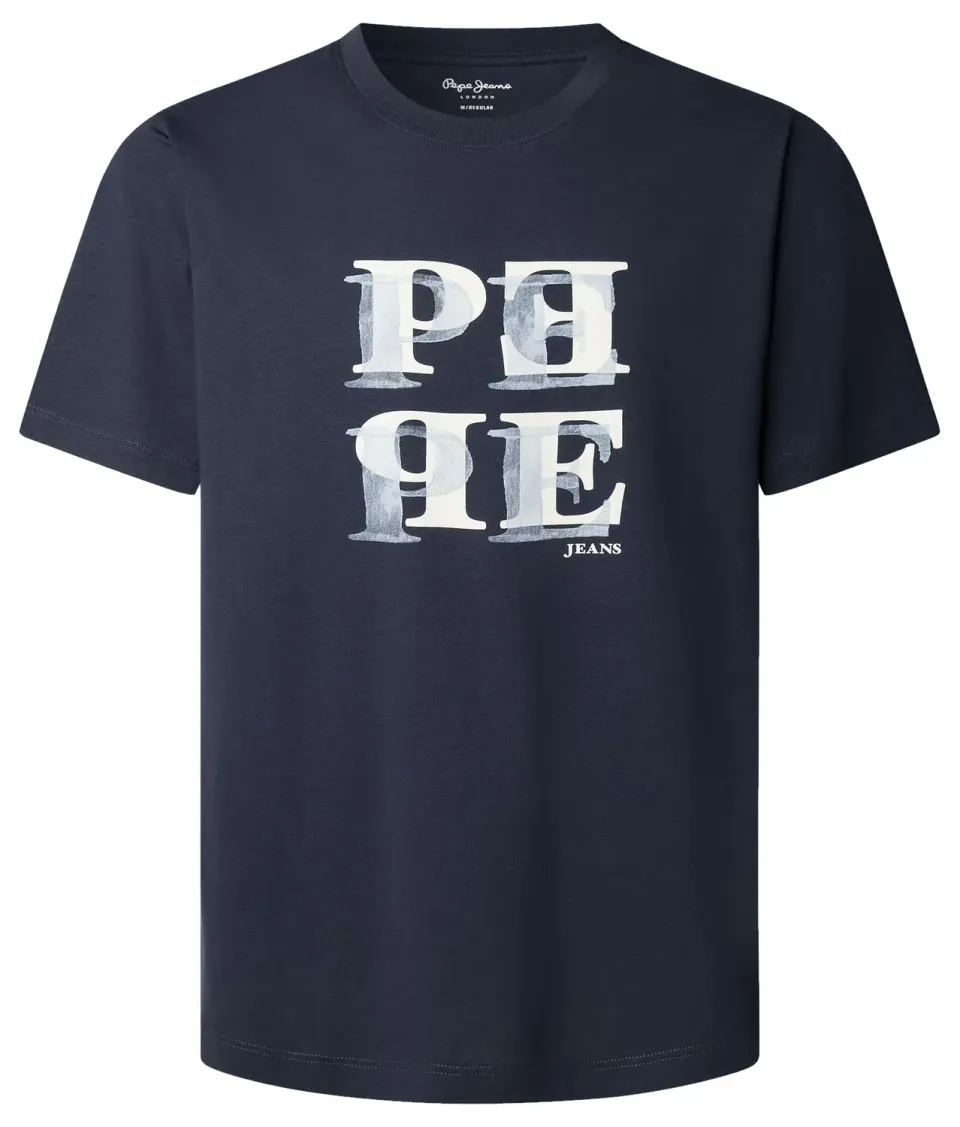 Pepe Jeans Season Logo IV t-shirt uomo L bianca in cotone