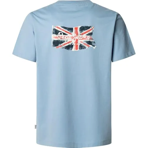 Pepe Jeans London Back Clag T-Shirt Uomo Cotone Regular