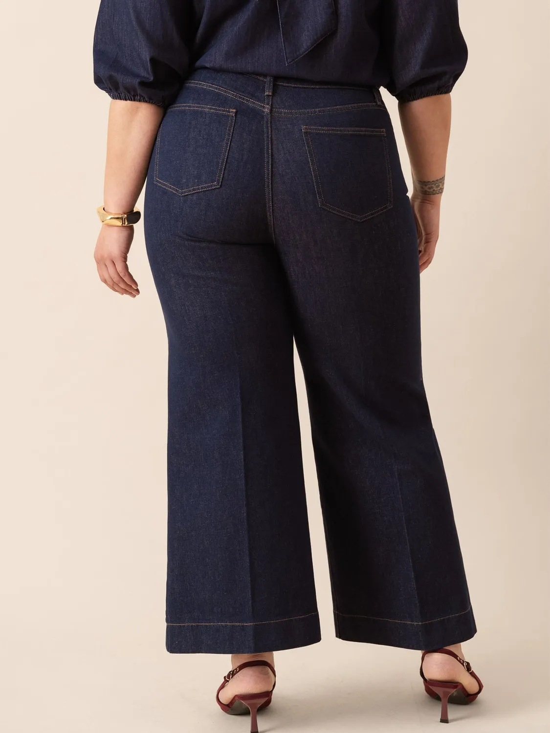 Oraije Vienna jeans wide grezzo regular
