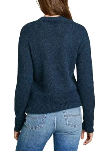 Pepe Jeans Hilda Maglione Donna M Collo Perkins Blu