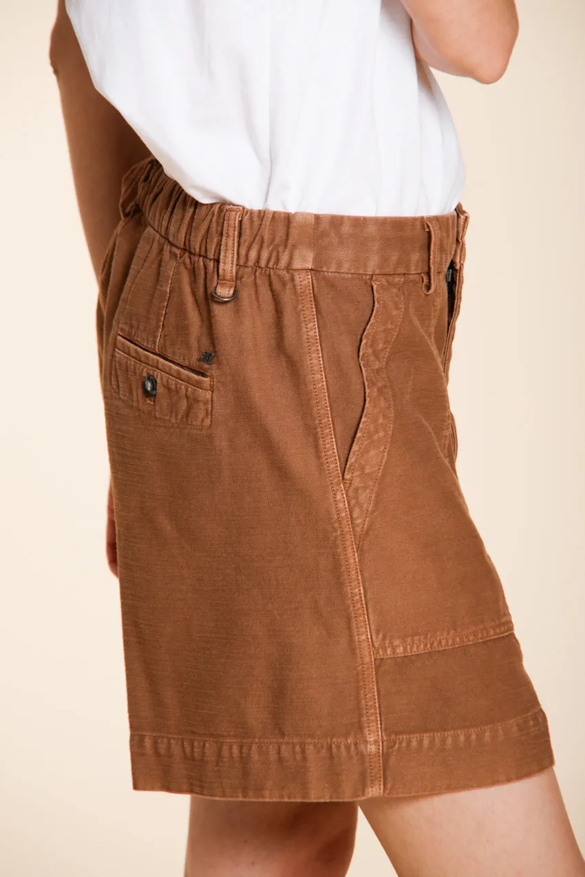 Mason's Dallas bermuda cargo donna marrone relaxed