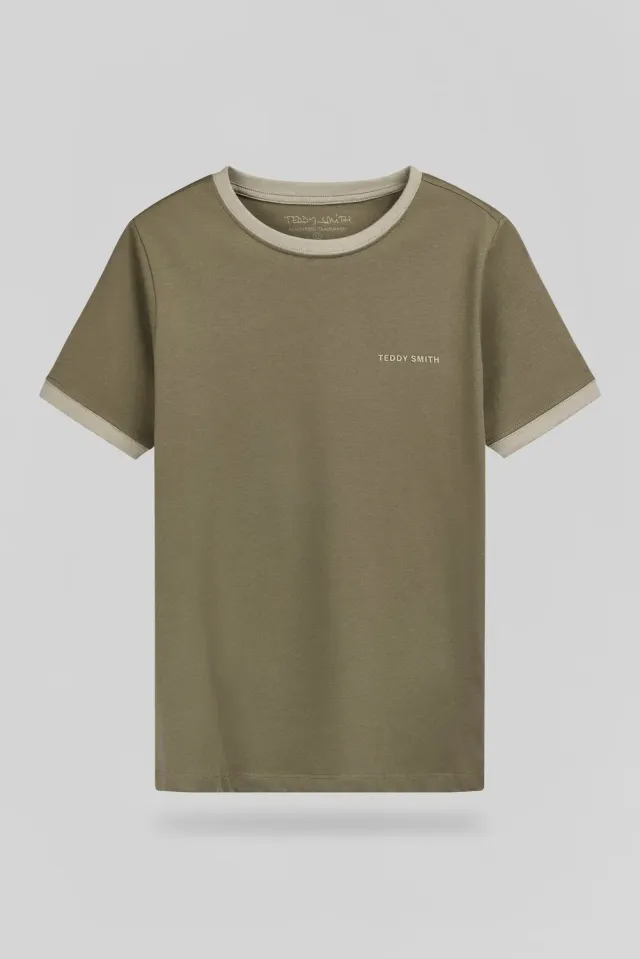 Teddy Smith The Tee 2 t-shirt dusty kaki bambino