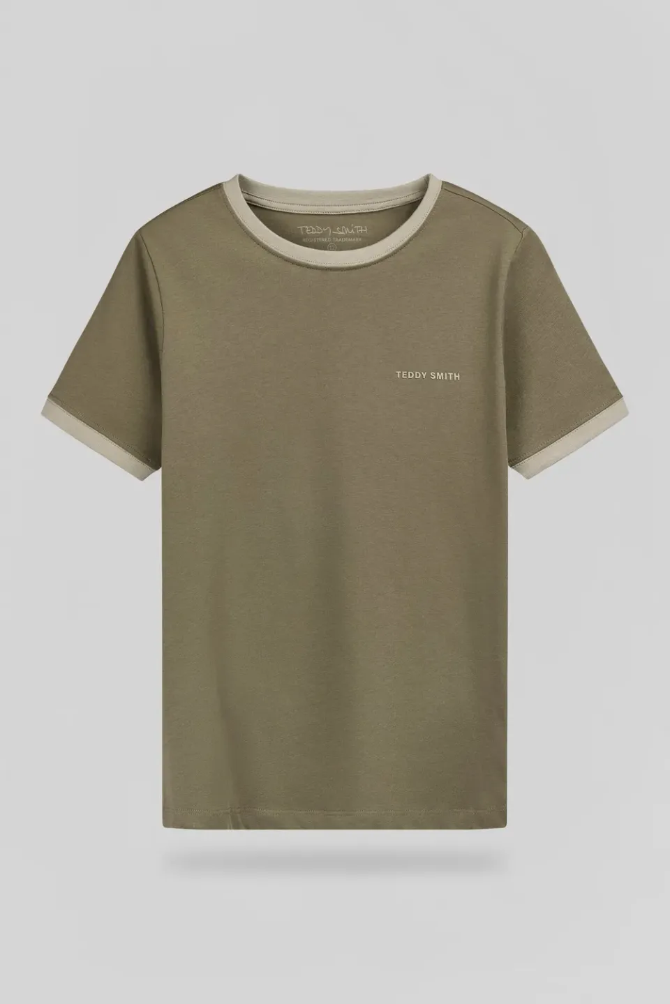 Teddy Smith The Tee 2 t-shirt dusty kaki bambino