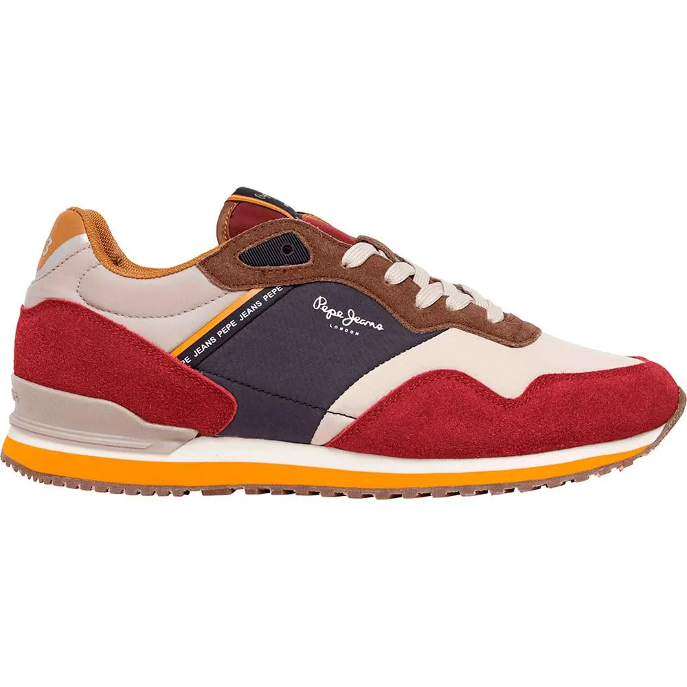 Pepe Jeans London Link Sneakers Grigie 46 EU Pelle