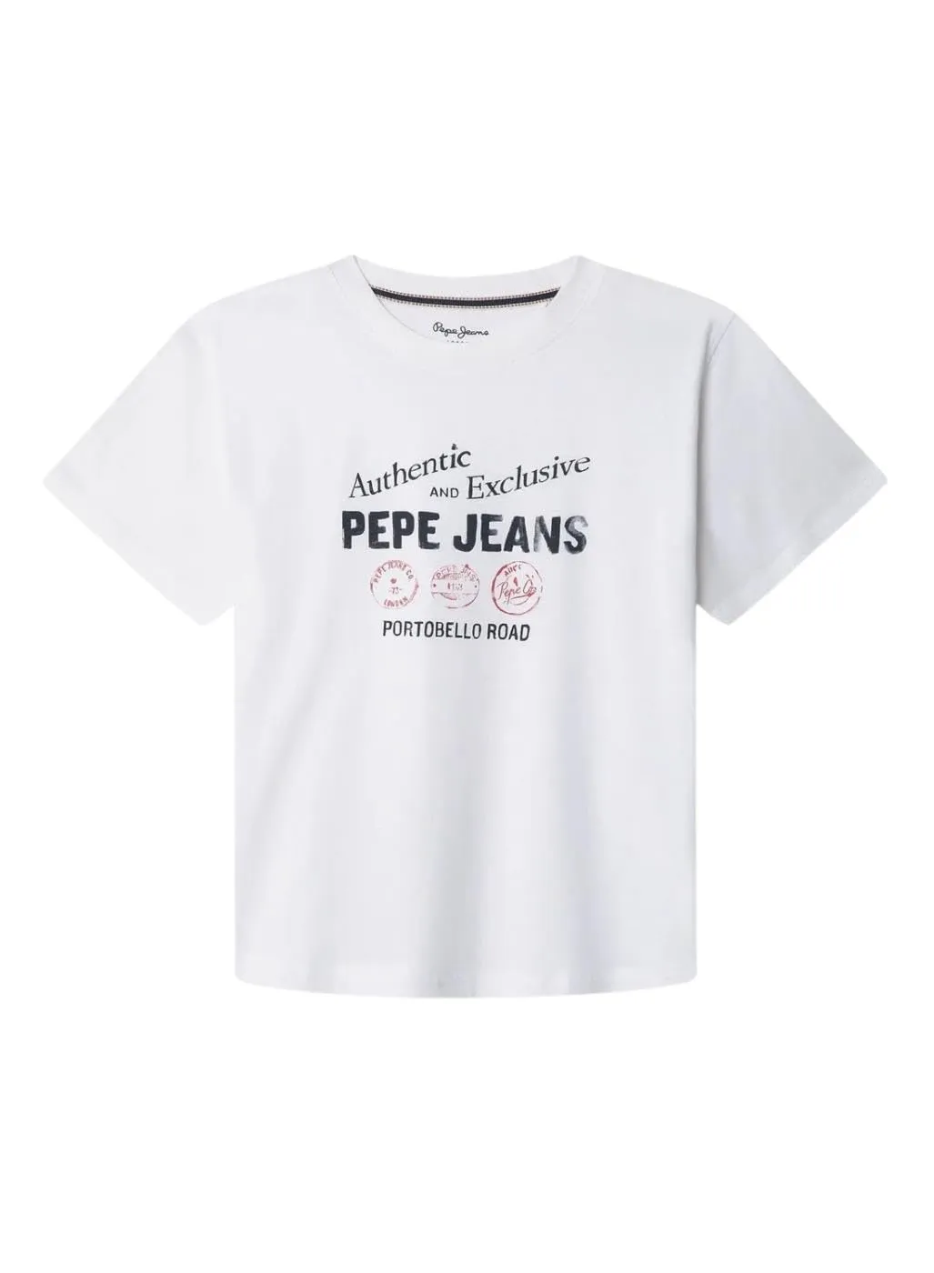 Pepe Jeans Carter T-Shirt Bambini Grafica Davanti