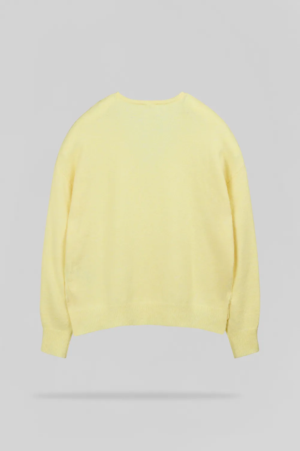 Teddy Smith P-Billie maglione donna giallo scollo V