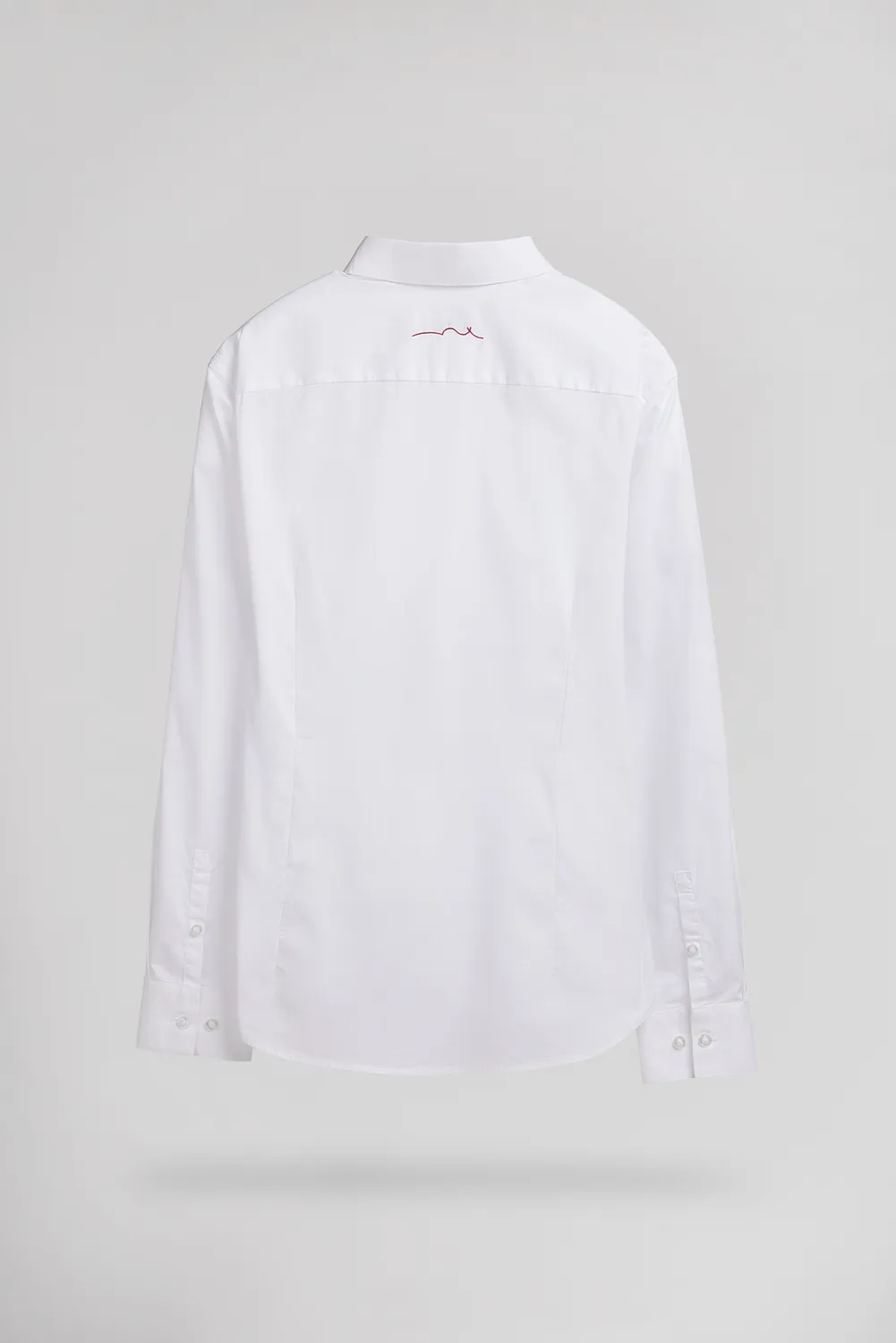 Teddy Smith C-Oswald ML camicia bianca uomo slim