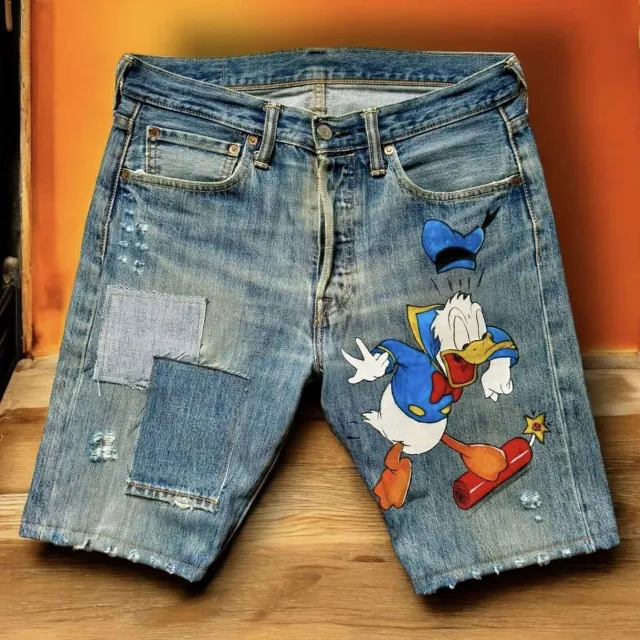 Never Say Never Levi's Vintage Paperino 2020 bermuda jeans