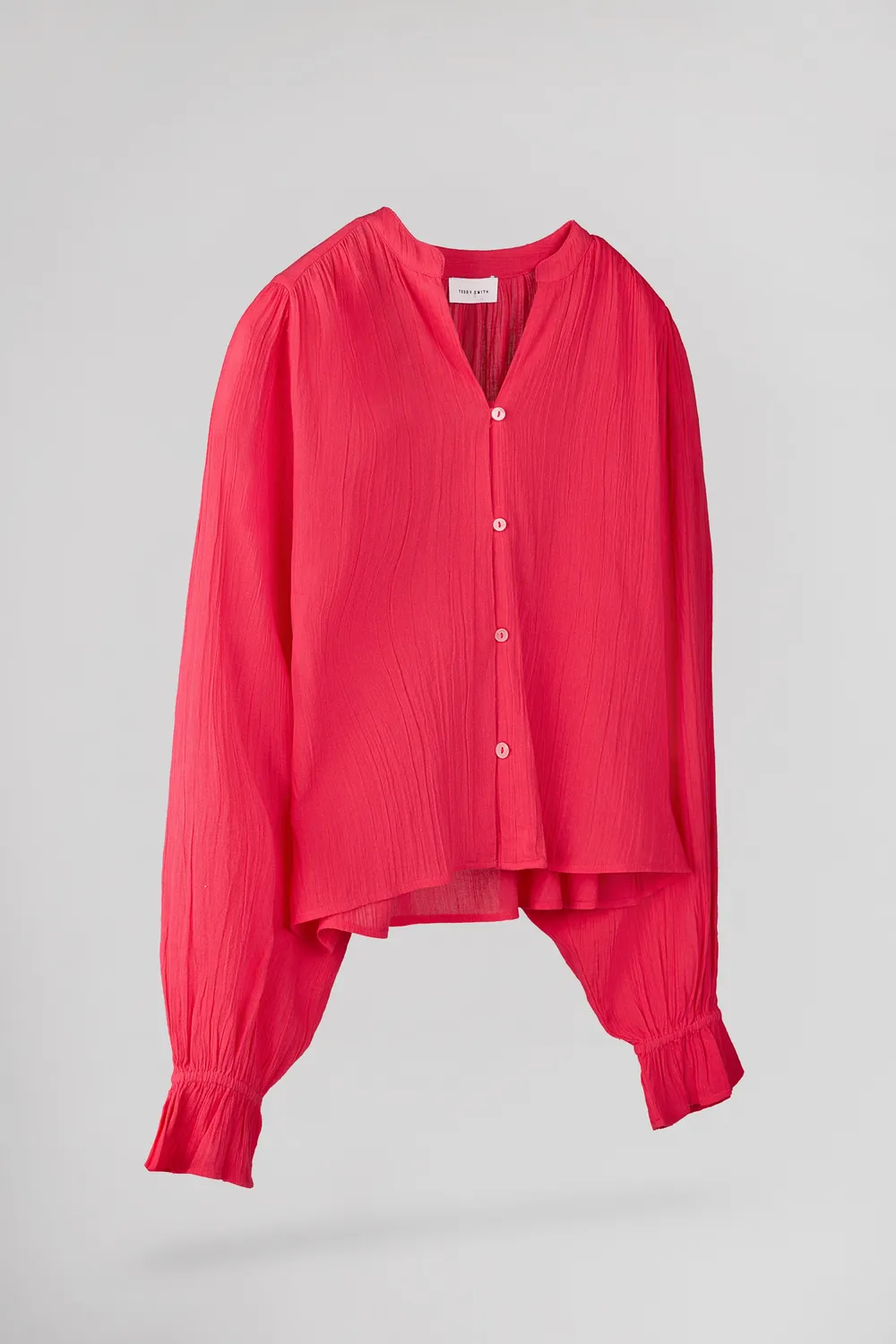 Teddy Smith C-Heli camicia donna bianca pizzo sangallo