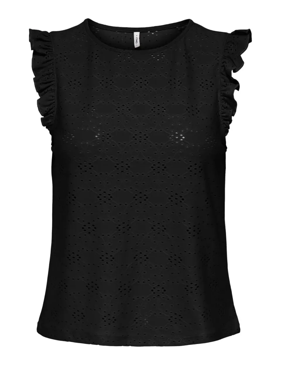 ONLY Onlsmilla top donna volant smanicato