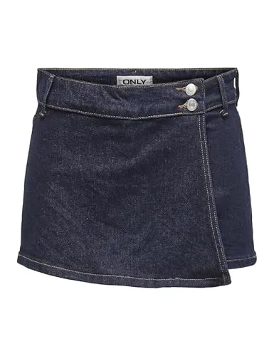 ONLY Onlshay gonna shorts denim donna M rinse