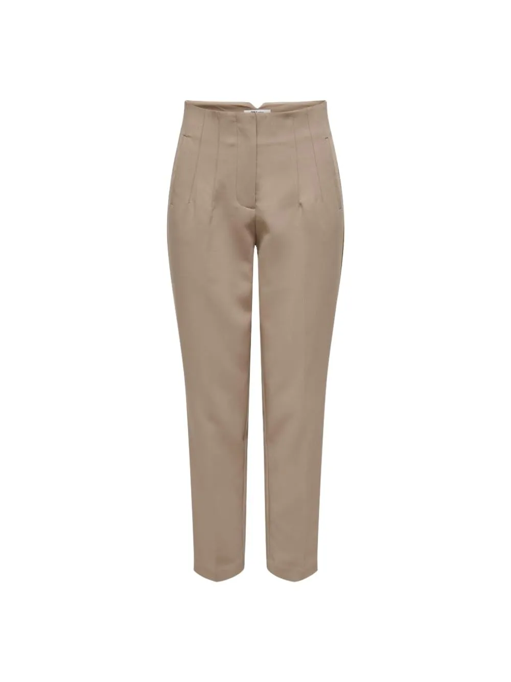 ONLY Onlraven Life pantalone donna vita alta grigio