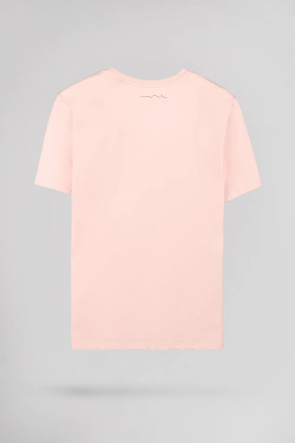 Teddy Smith T-Evry MC t-shirt rosa stampa puff