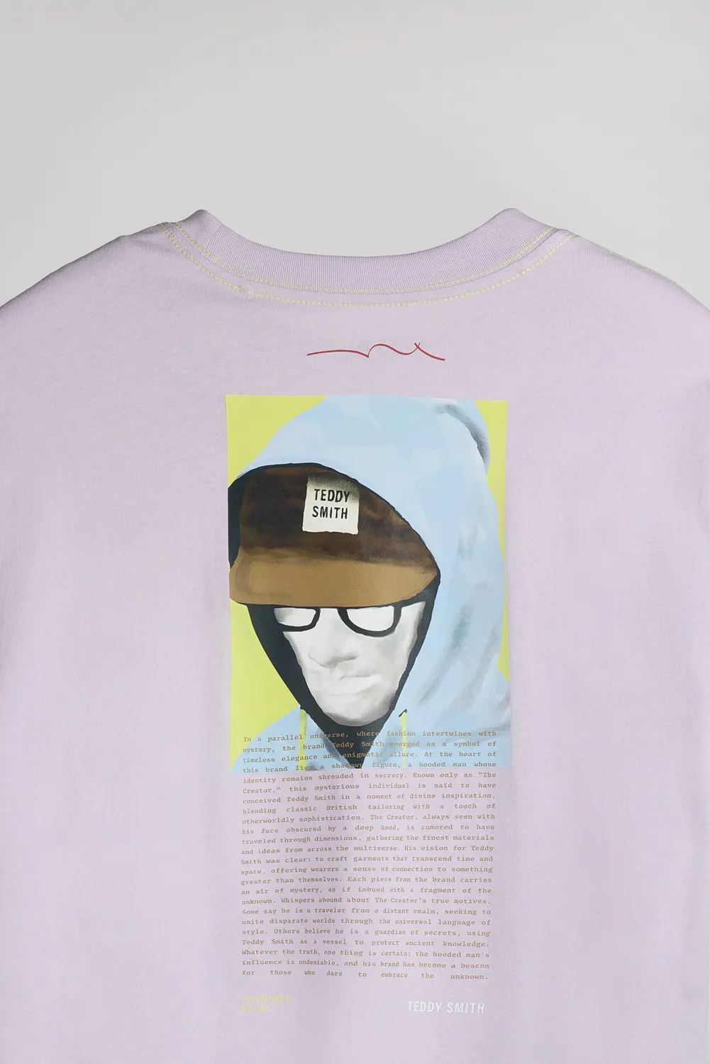 Teddy Smith T-Diego MC JR T-Shirt Lavanda Bimbo