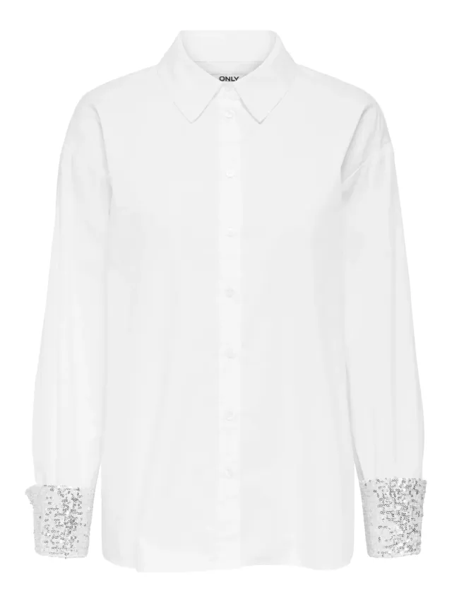 ONLY Onlpanama Sequines Mix Camicia Donna S Paillettes