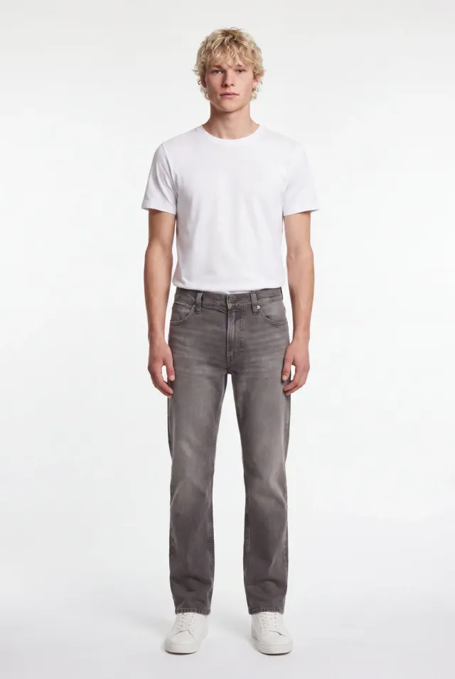 Teddy Smith Reg jeans uomo grigio dritto 5 tasche L32