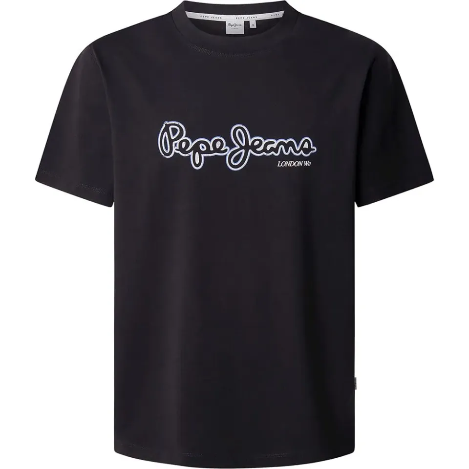 Pepe Jeans Dorian T-Shirt Uomo Jersey Nero