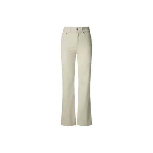Pepe Jeans Willa Flare Pantaloni Donna Velluto Vita Alta 32W