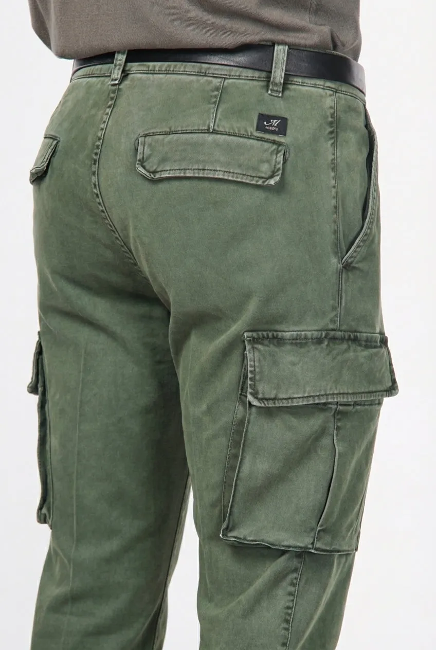 Mason's Chile cargo uomo verde bosco extra slim