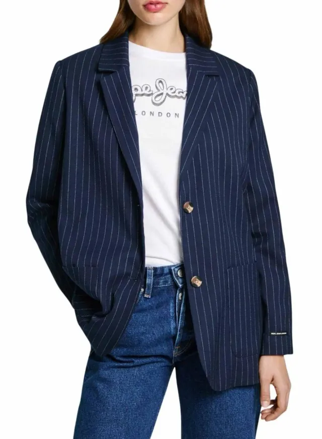 Pepe Jeans Dori blazer donna M monopetto