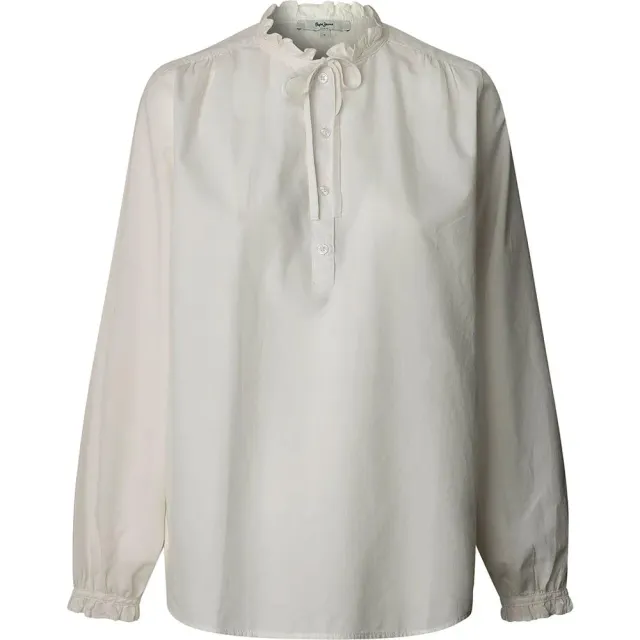 Pepe Jeans Britnea blusa donna S pizzo volant