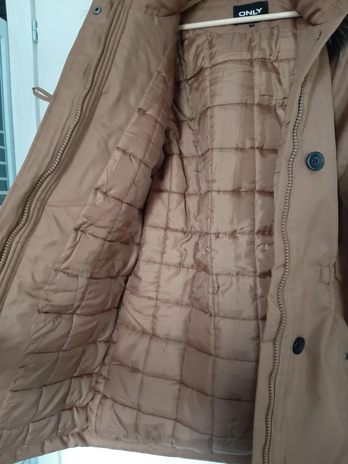 ONLY Onliris Parka giubbotto donna cappuccio pelliccia
