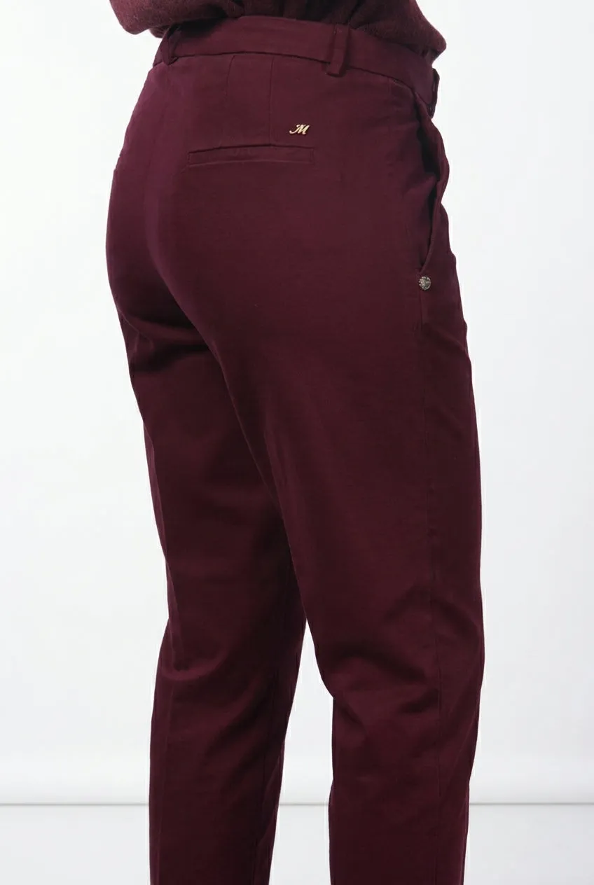 Mason's New York Carrot chino donna raso mosto cotone
