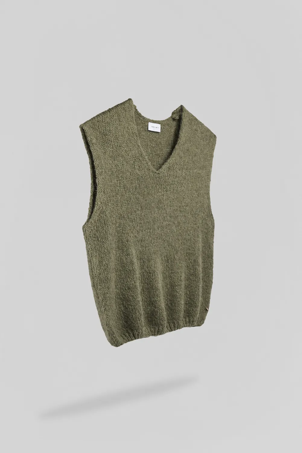 Teddy Smith P-Molia Dusty gilet donna kaki scollo V