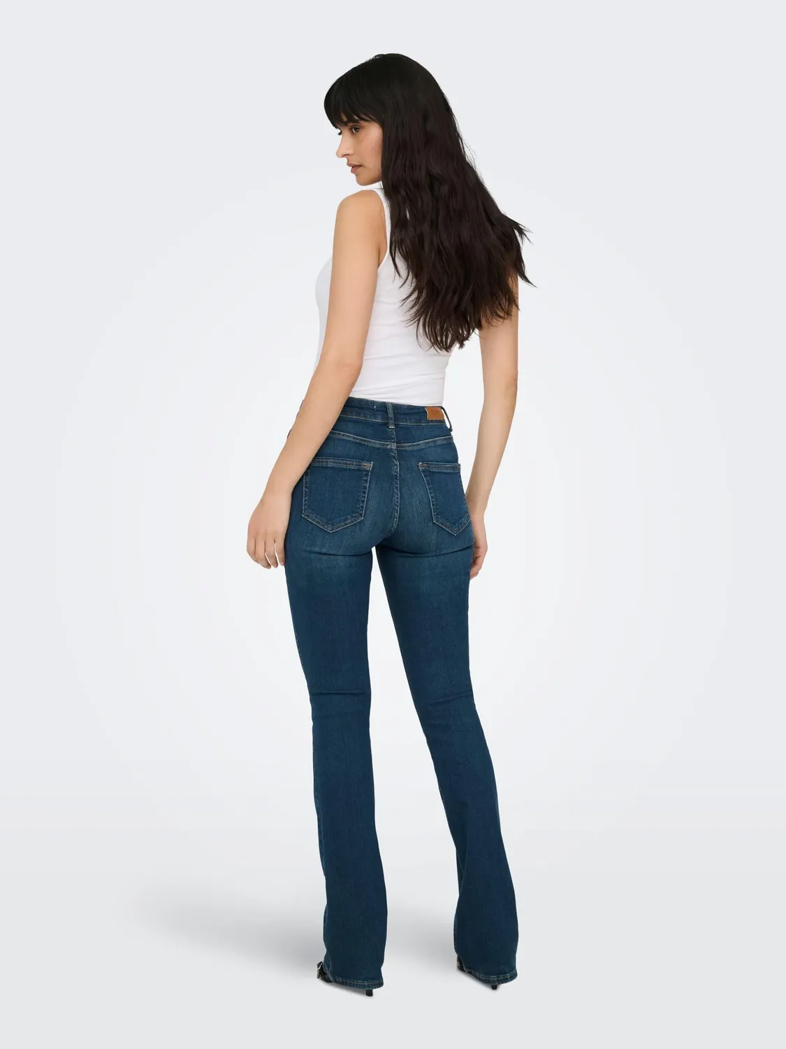 ONLY Onlblush Jeans Flared Donna Vita Media M/30L