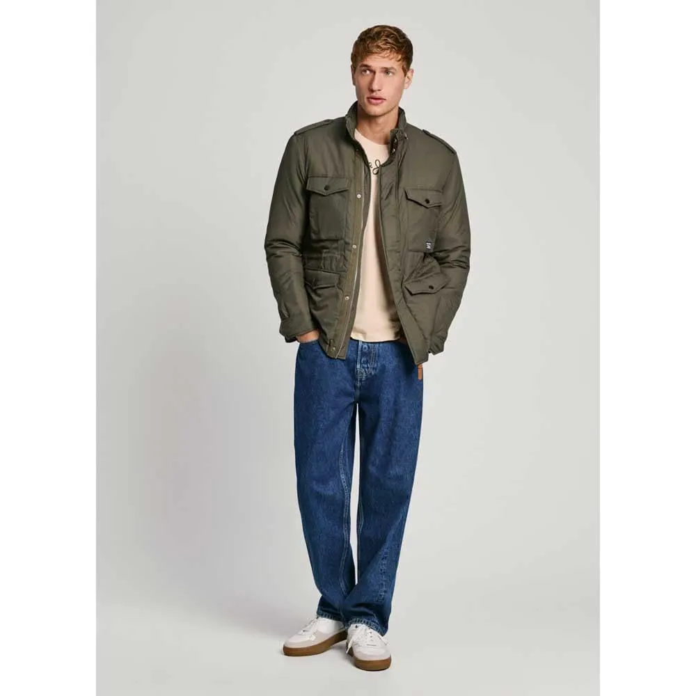 Pepe Jeans Terry Giacca Uomo M Ripstop Imbottita