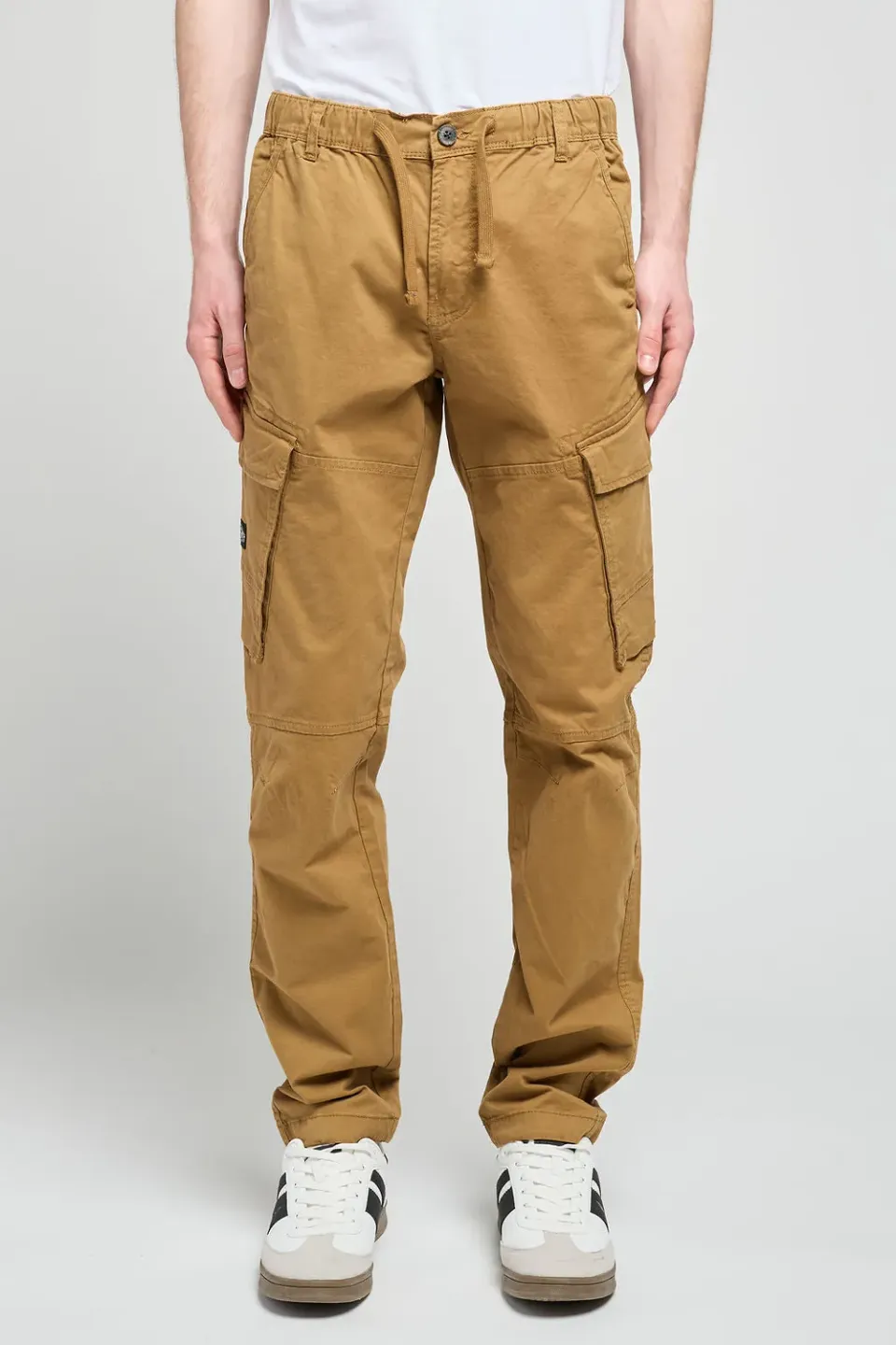 Teddy Smith P-Murray Cargo Pantalone uomo tabacco cotone