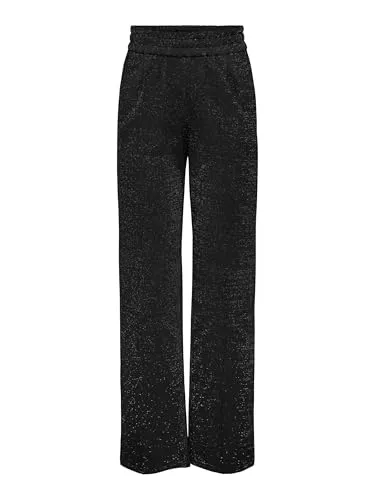 ONLY Onlpoptrash Suki Alya Life Glitter pantaloni M x 32L