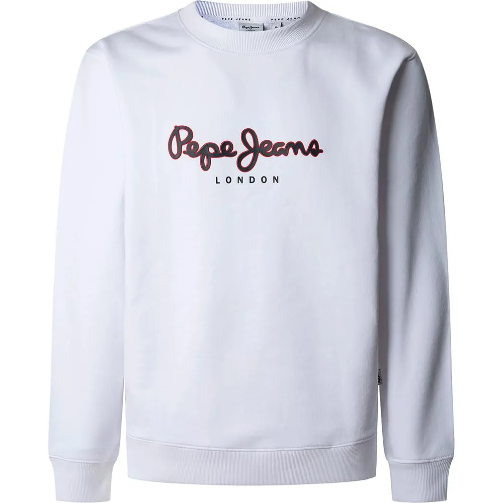 Pepe Jeans Duke Crew felpa uomo girocollo logo petto