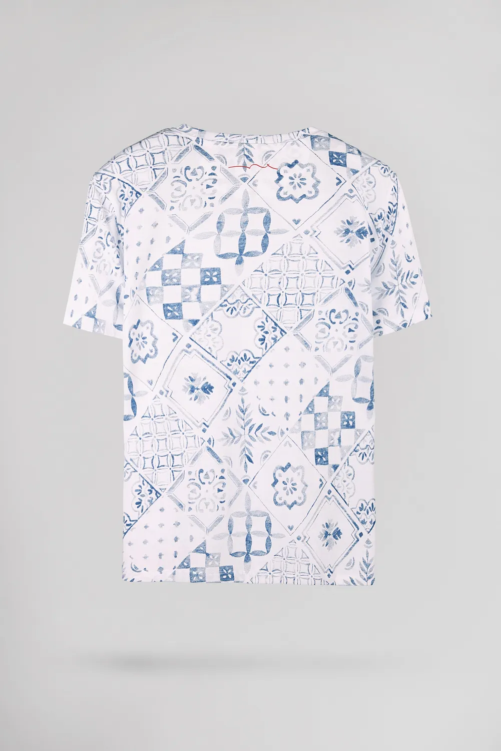 Teddy Smith T-Areski MC t-shirt bianca floreale uomo