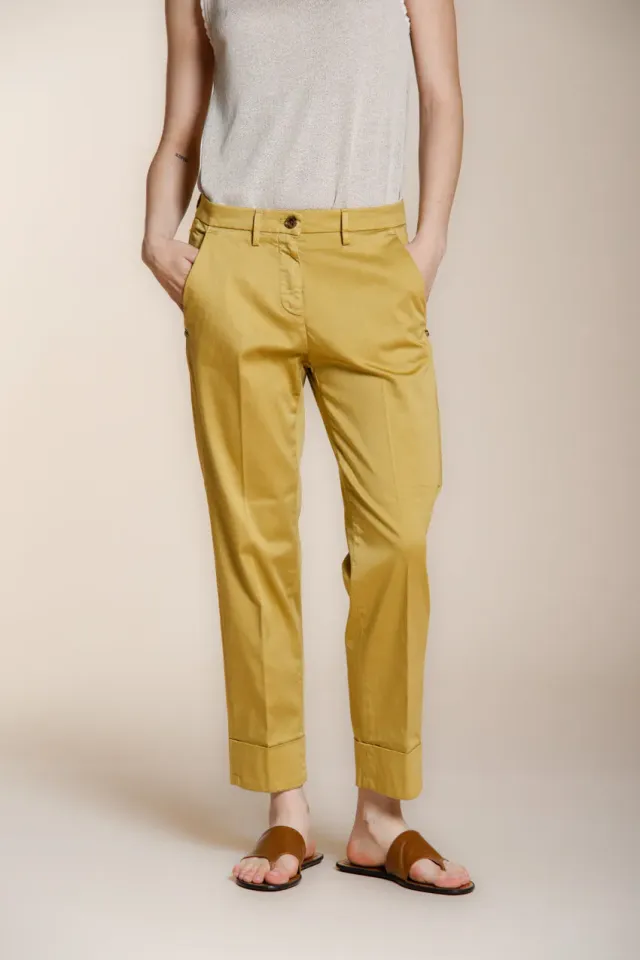 Mason's New York Carrot chino donna verde acido